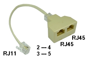 Adaptateur RJ - 129102