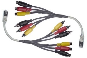 Adaptateur RJ45 - RCA - 131000