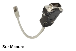 Adaptateur RJ45 - VGA - 131120