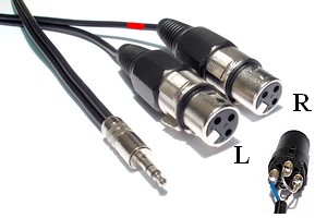 Câble Audio Jack-XLR - 231102