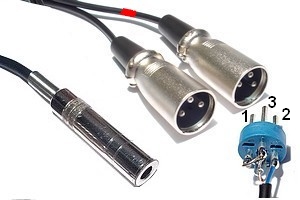 Câble Audio Jack-XLR - 231106