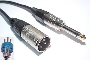 Câble Audio Jack-XLR - 231210